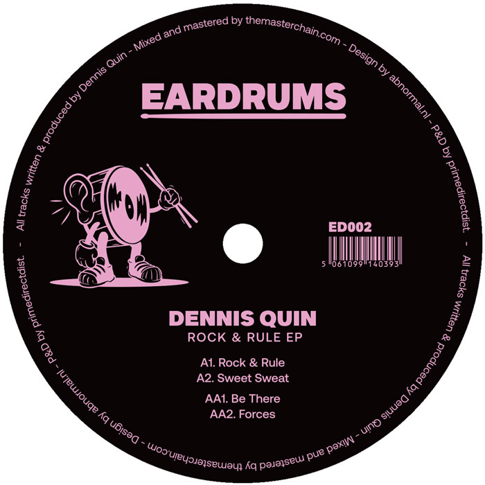 Dennis Quin/ROCK & RULE EP 12"