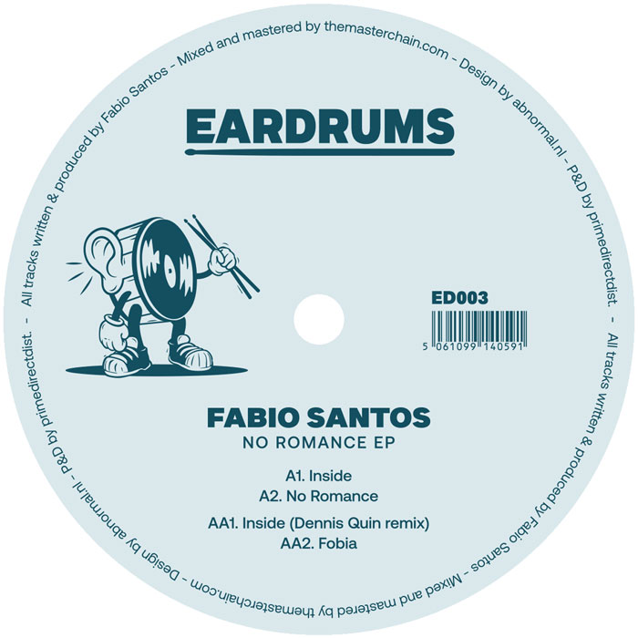 Fabio Santos/NO ROMANCE EP 12"