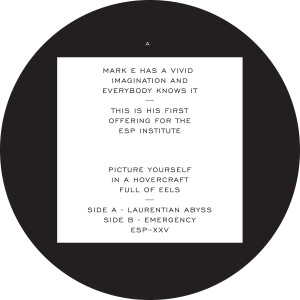 Mark E/EMERGENCY 12"