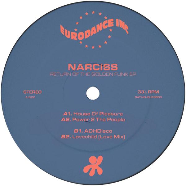 Narciss/RETURN OF THE GOLDEN FUNK EP 12"