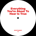 Various/EVERYTHING YOU'RE ABOUT TO HEAR IS TRUE 12"