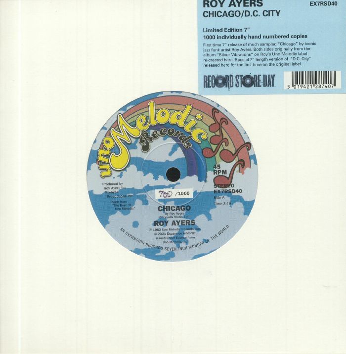 Roy Ayers/CHICAGO & DC CITY (RSD) 7"