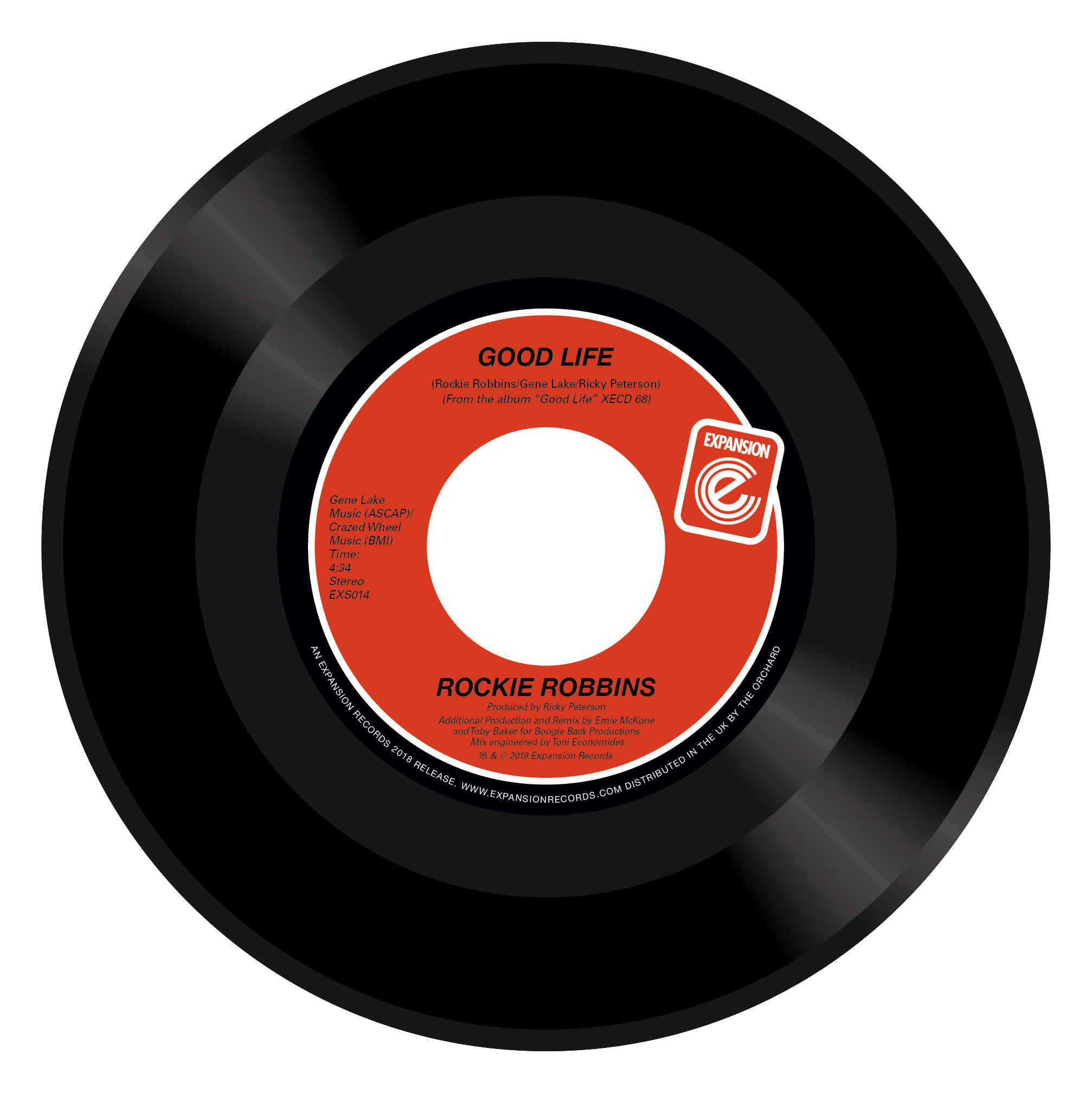 Rockie Robbins/GOOD LIFE & LETS GRV 7"