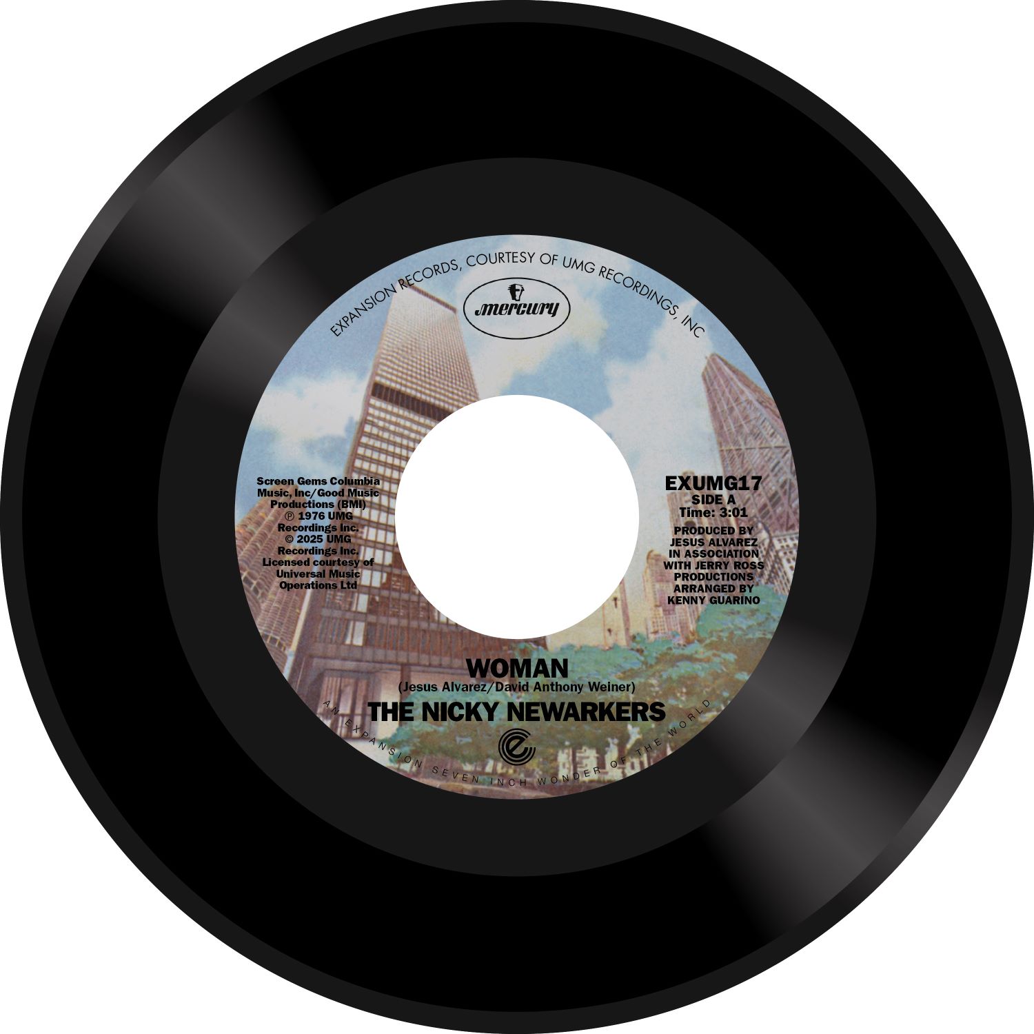 Nicky Newarkers/WOMAN & LEAVE ME 7"