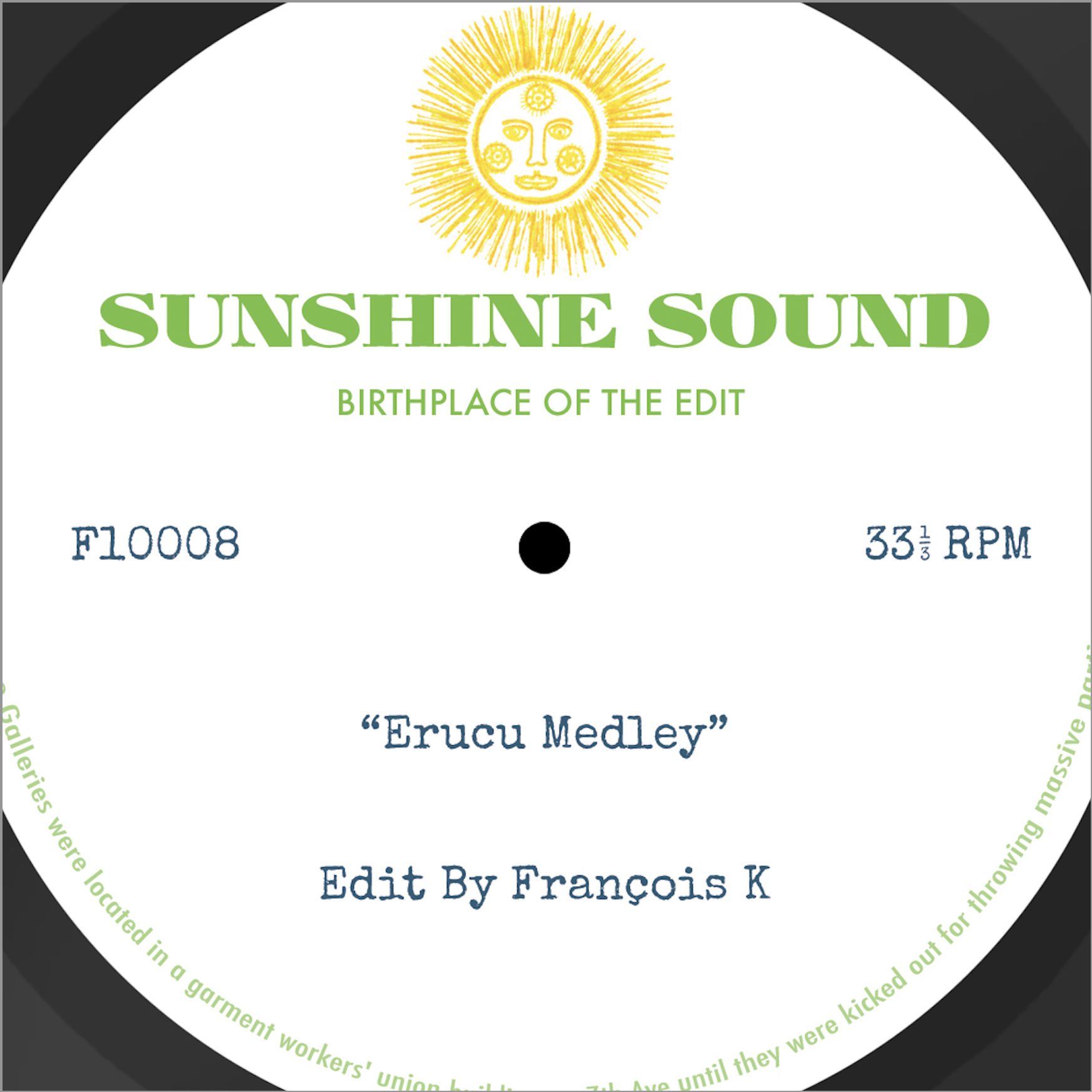 Francois K/ERUCU MEDLEY 10"