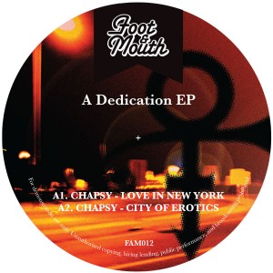 Various/A DEDICATION EP 12"