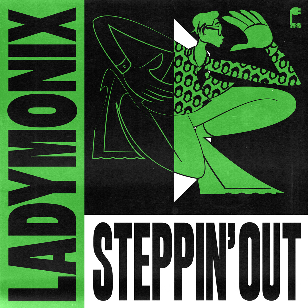 Ladymonix/STEPPIN' OUT (WAAJEED RMX) 12"
