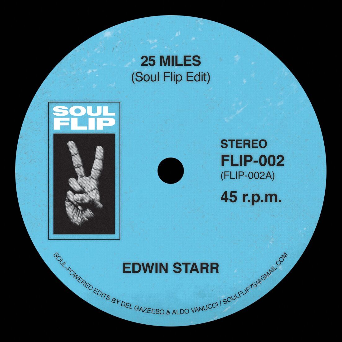 Edwin Starr/25 MILES SOUL FLIP RMX 7"