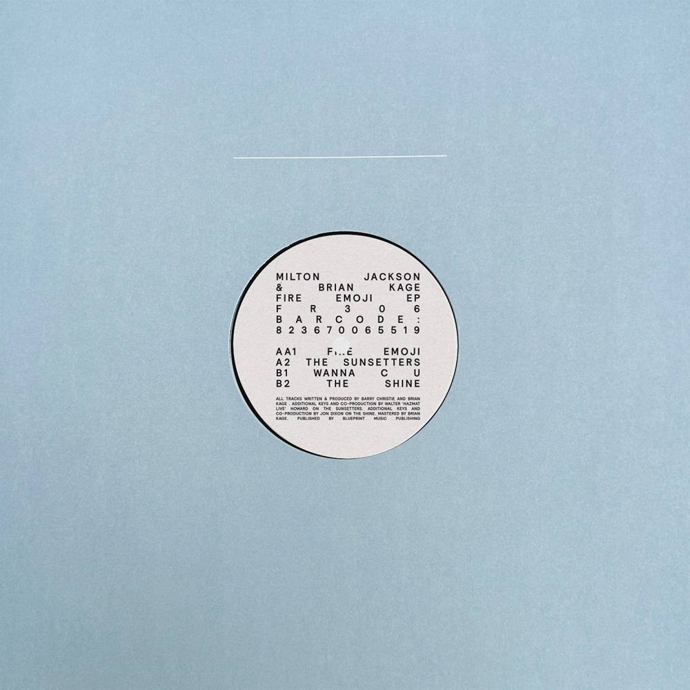 Milton Jackson & Brian Kage/FIRE EMOJI EP 12"