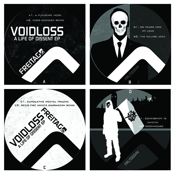Voidloss/A LIFE OF DISSENT EP D12"