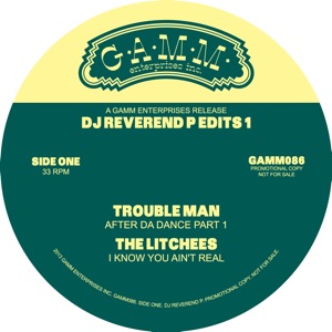 DJ Reverend P/EDITS PT.1 TROUBLEMAN 12"