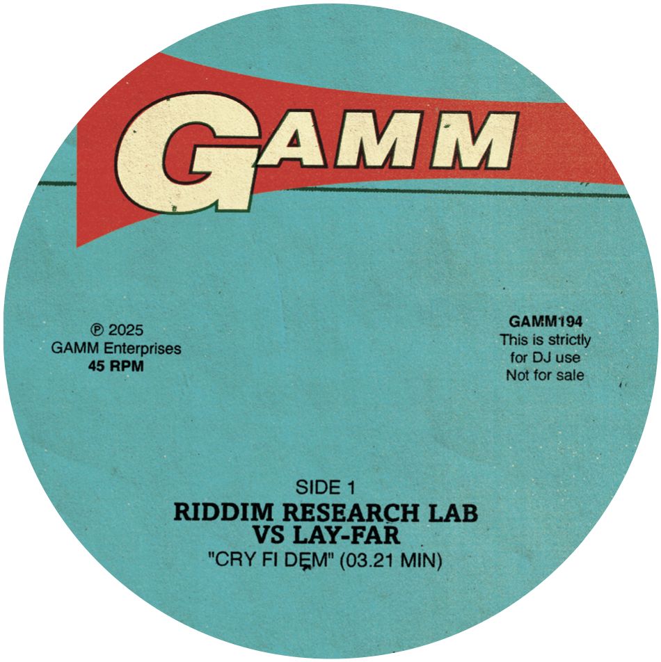 Riddim Research Lab vs Lay-Far/CRY FI DEM 7"