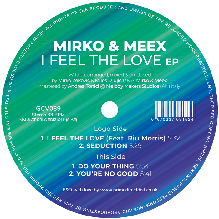 Mirko & Meex/I FEEL THE LOVE EP 12"