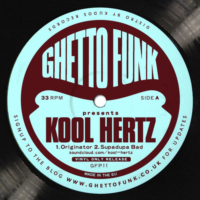Kool Hertz/GHETTO FUNK PRESENTS  12"