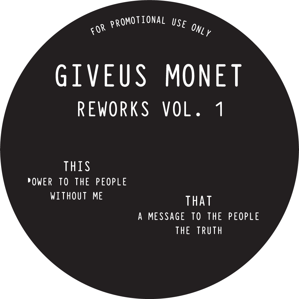 Giveus Monet/REWORKS VOL. 1 12"