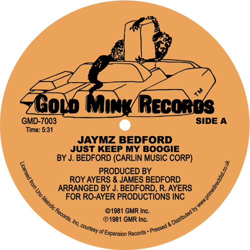 Jaymz Bedford/JUST KEEP MY BOOGIE 12"