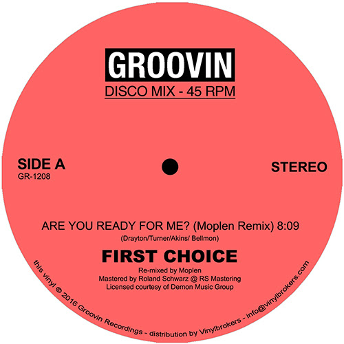 First Choice/ARE YOU READY-MOPLEN RX 12"