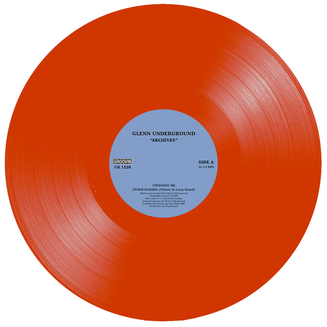 Glenn Underground/ARCHIVES (RED) 12"