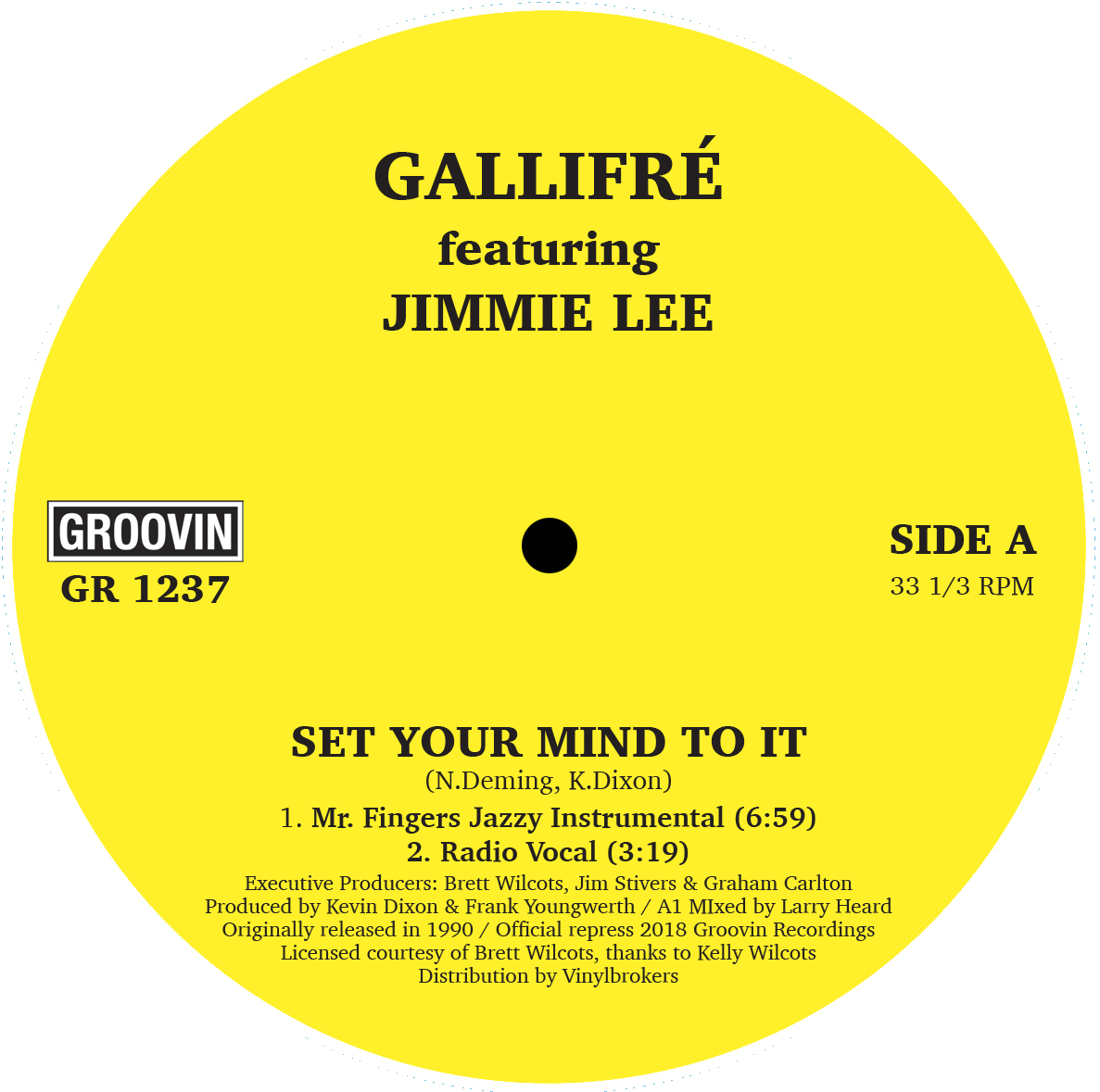 Gallifre/SET YOUR MIND TO IT 12"