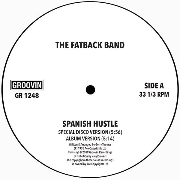 Fatback Band/SPANISH HUSTLE 12"