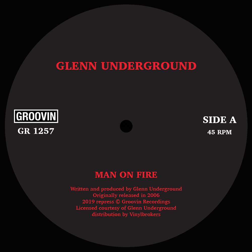 Glenn Underground/MAN ON FIRE 12"