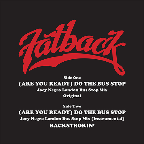 Fatback Band/DO THE BUS STOP 12"