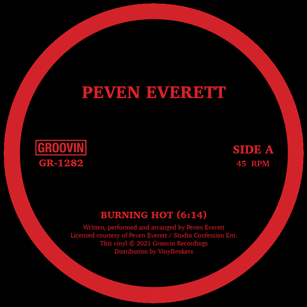 Peven Everett/BURNING HOT 12"