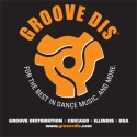Groove Dis/BLACK T-SHIRT (DESIGN B)