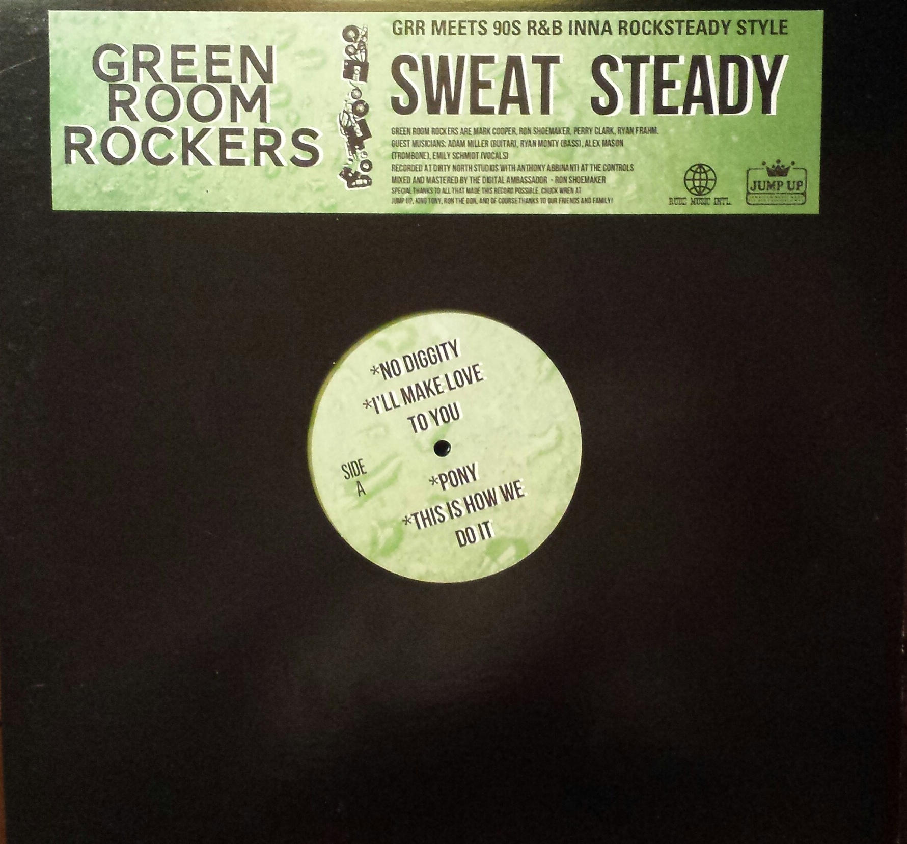 Green Room Rockers/SWEAT STEADY (R&B) LP