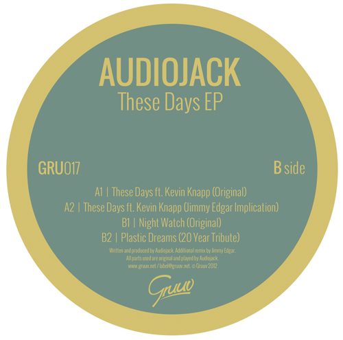 Audiojack/THESE DAYS JIMMY EDGAR RMX 12"