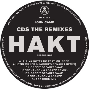 John Camp/CDS THE REMIXES 12"