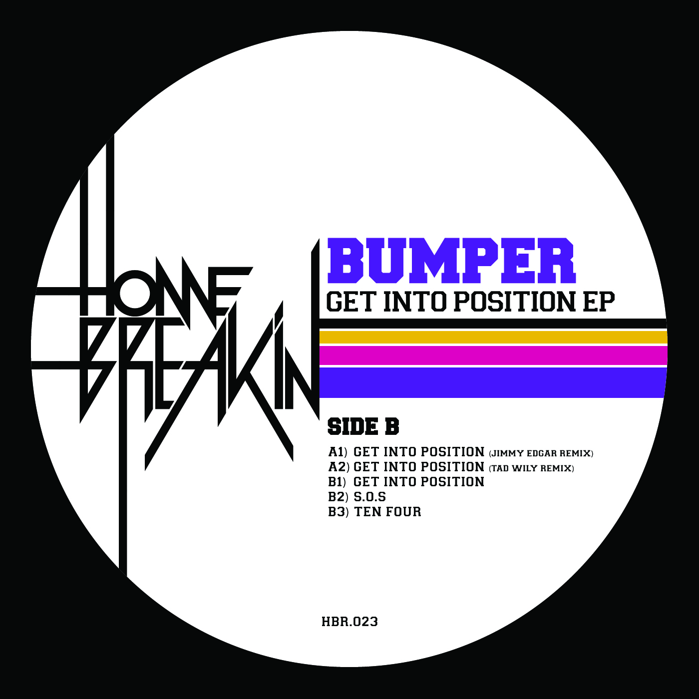 Bumper/GET INTO POSITION JIMMY EDGAR 12"