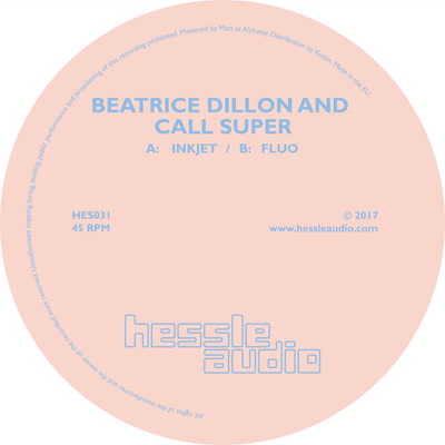 Beatrice Dillon & Call Super/INKJET 12"