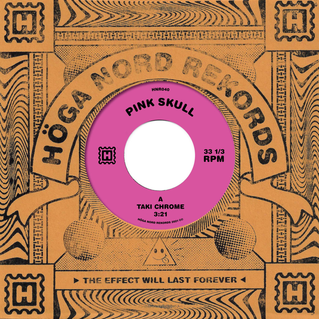 Pink Skull/TAKI CHROME 7"