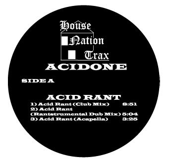 Acidone/ACID RANT 12"