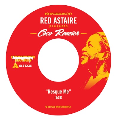 Red Astaire feat. Coco Rouzier/RESQUE ME 7"