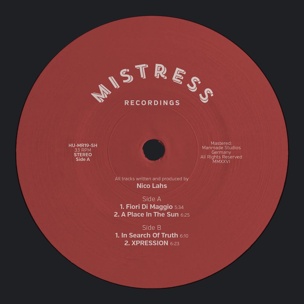 Nico Lahs/FIORI DI MAGGIO 12"