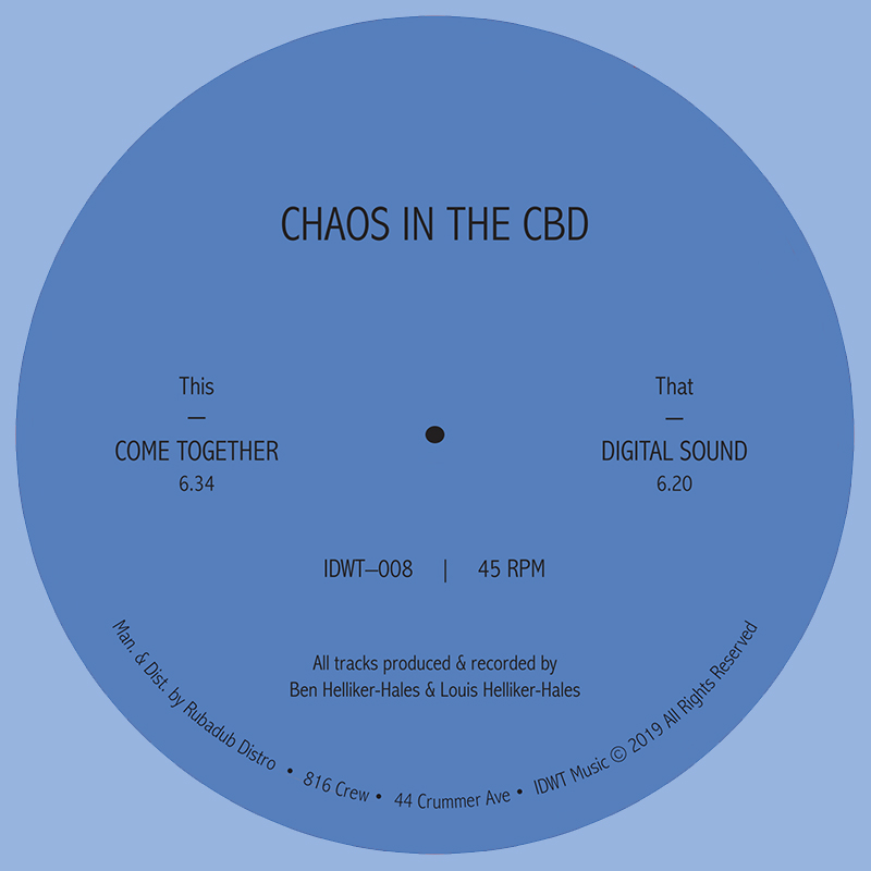 Chaos In The CBD/COME TOGETHER 12"
