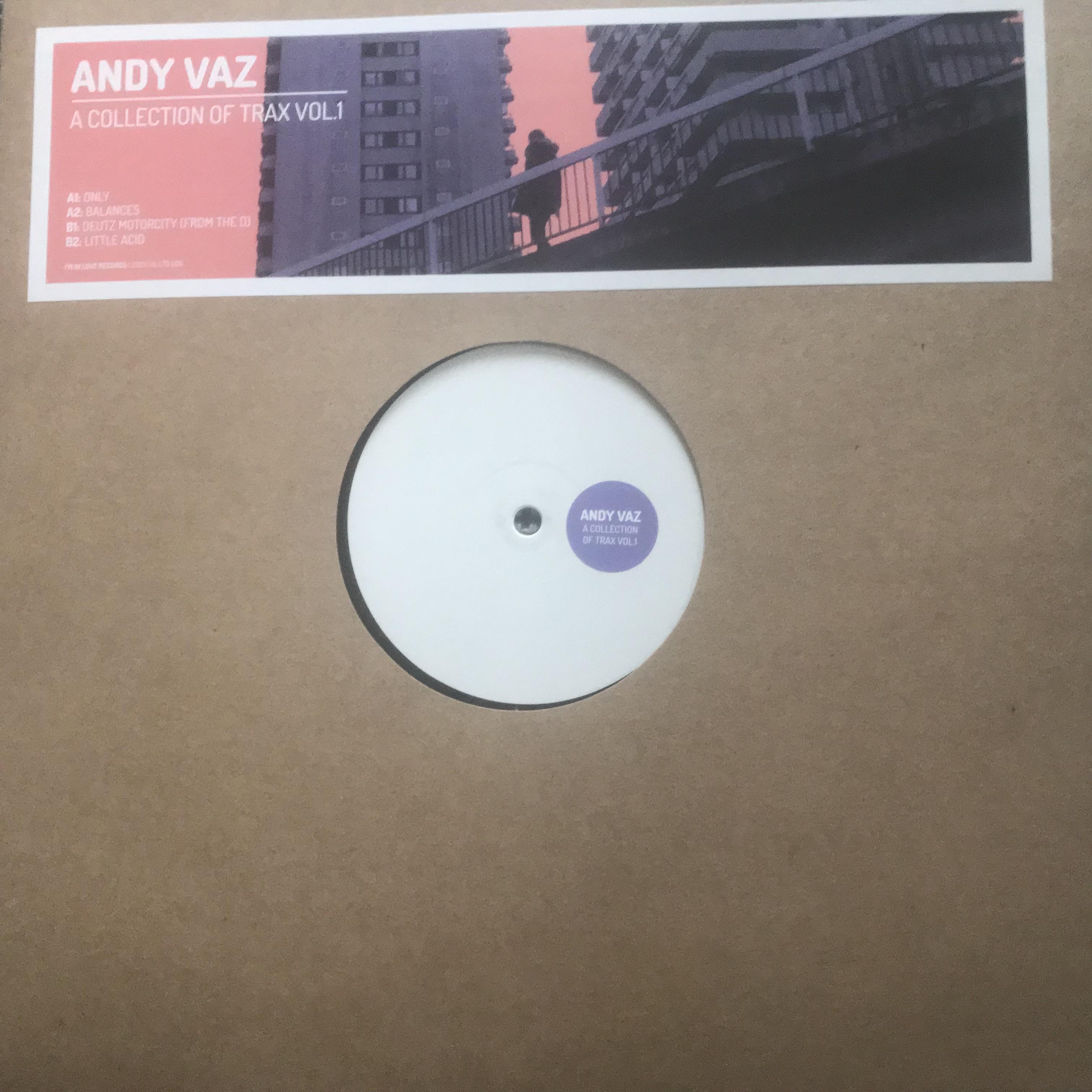Andy Vaz/A COLLECTION OF TRAX VOL. 1 12"
