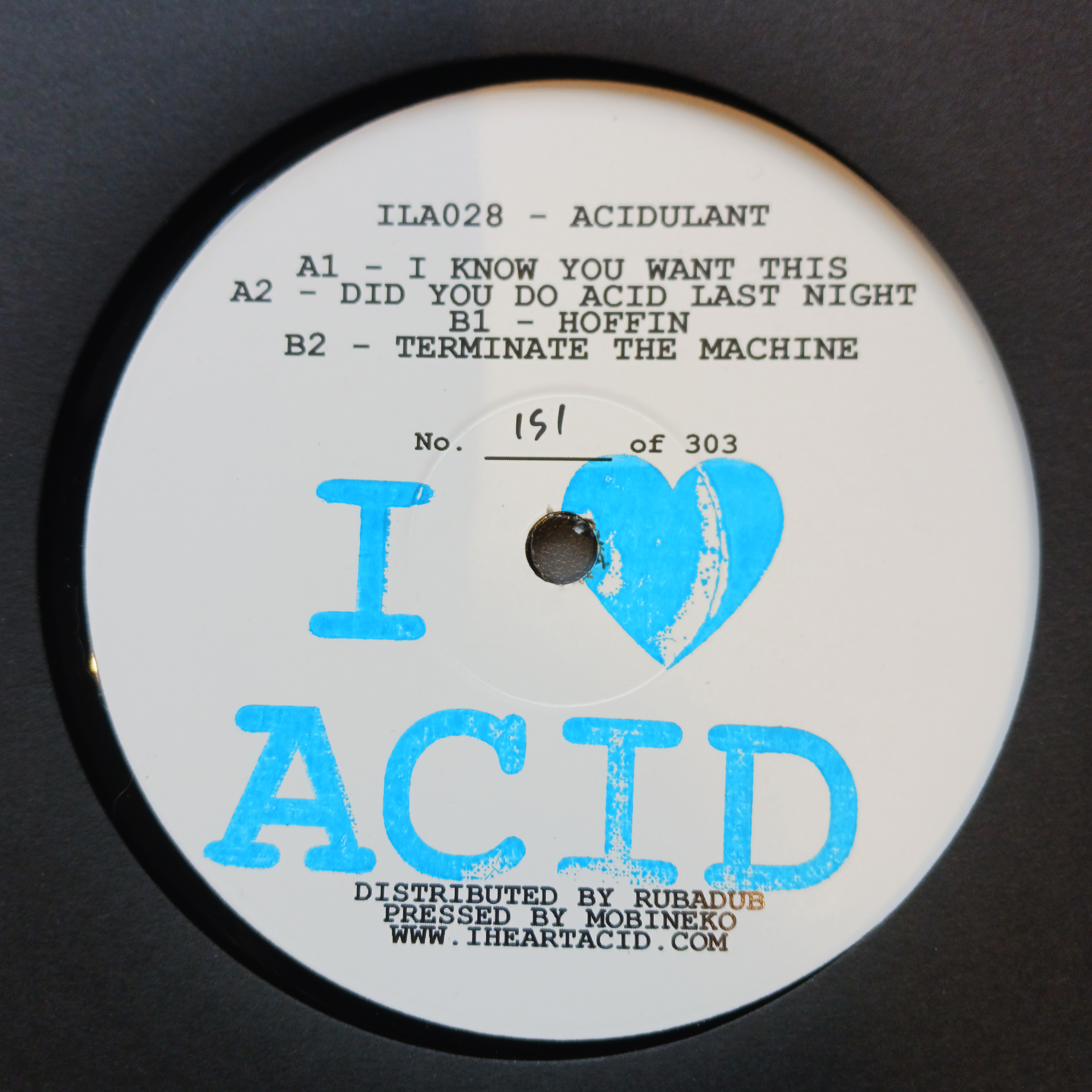 Acidulant/I LOVE ACID 028 12"