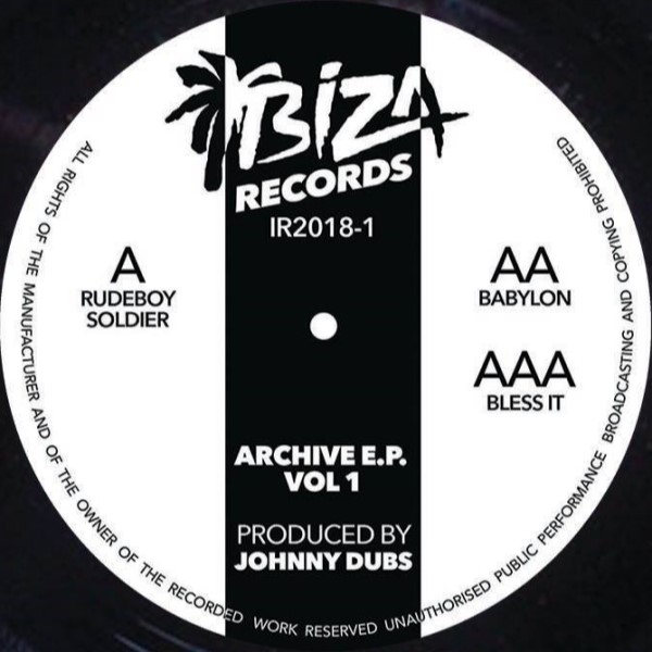 Johnny Dubs/ARCHIVE VOL 1 12"