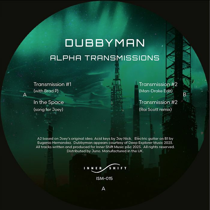 Dubbyman/ALPHA TRANSMISSIONS EP 12"