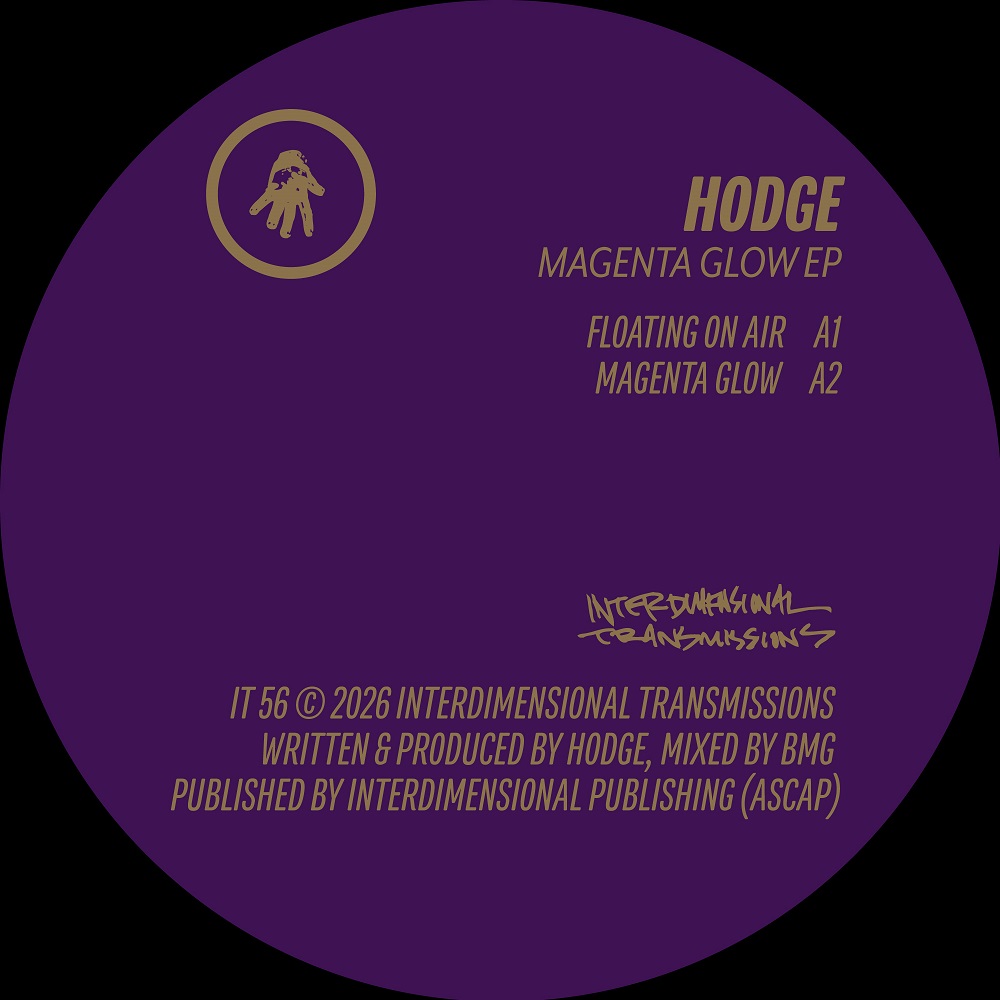 Hodge/MAGENTA GLOW EP 12"