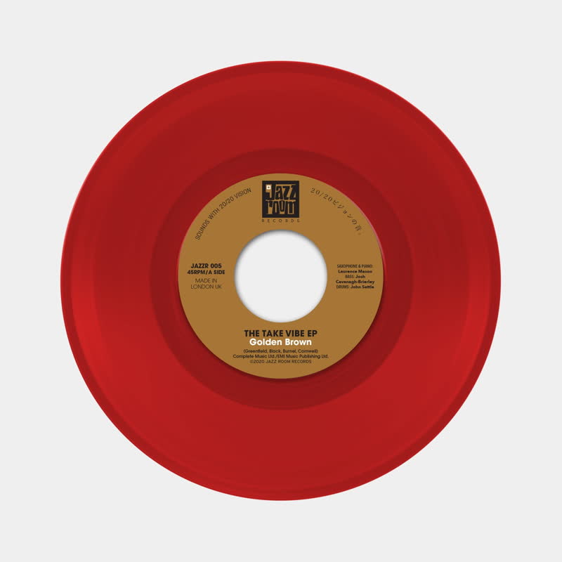 Take Vibe/GOLDEN BROWN (RED VINYL) 7"