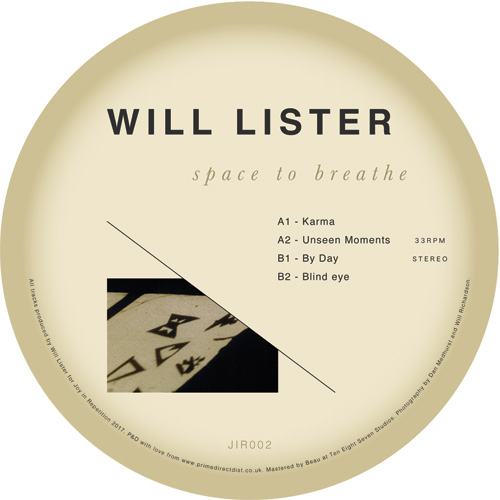 Will Lister/SPACE TO BREATHE EP 12"