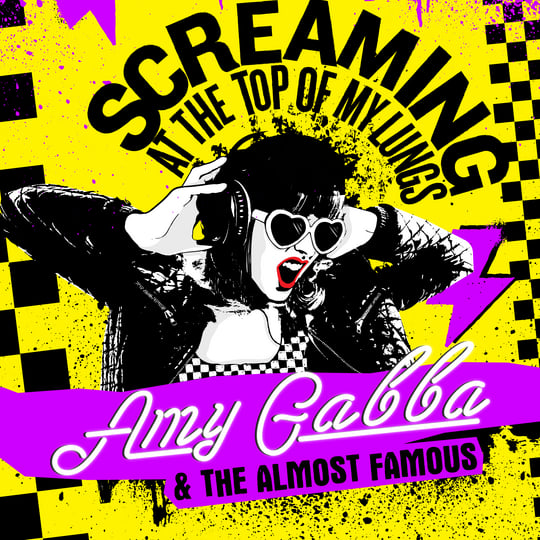 Amy Gabba & AF/SCREAMING AT THE TOP LP