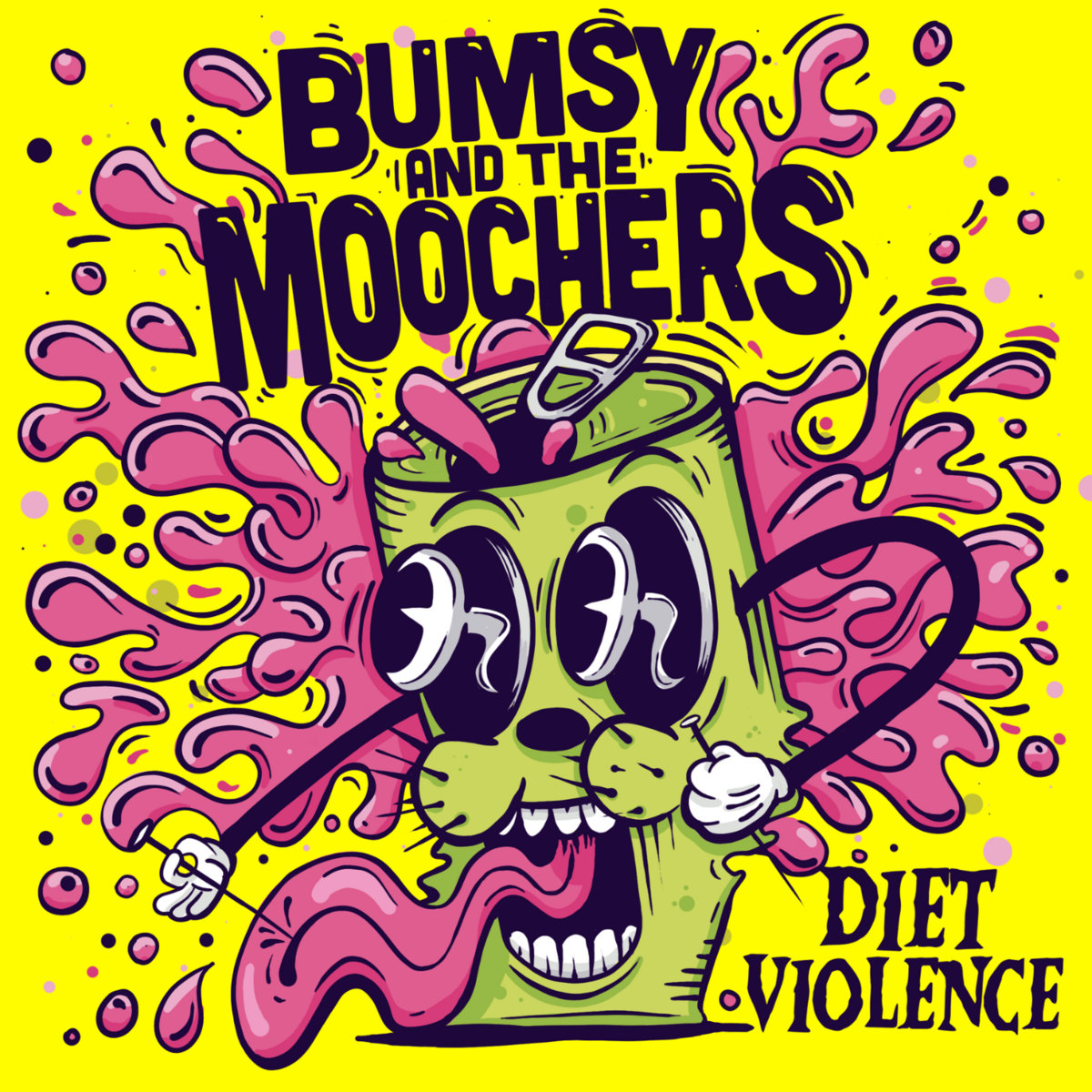 Bumsy & The Moochers/DIET VIOLENCE LP