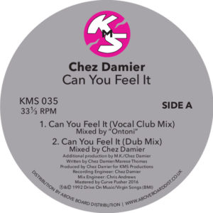 Chez Damier/CAN YOU FEEL IT 12"