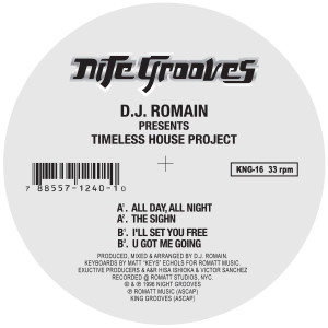 DJ Romain/TIMELESS HOUSE PROJECT 12"