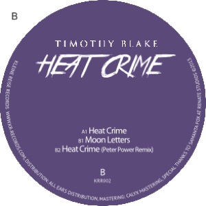 Timothy Blake/HEAT CRIME EP 12"